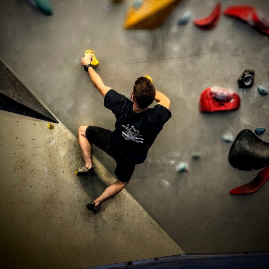 Cordiste à Verviers - Le début